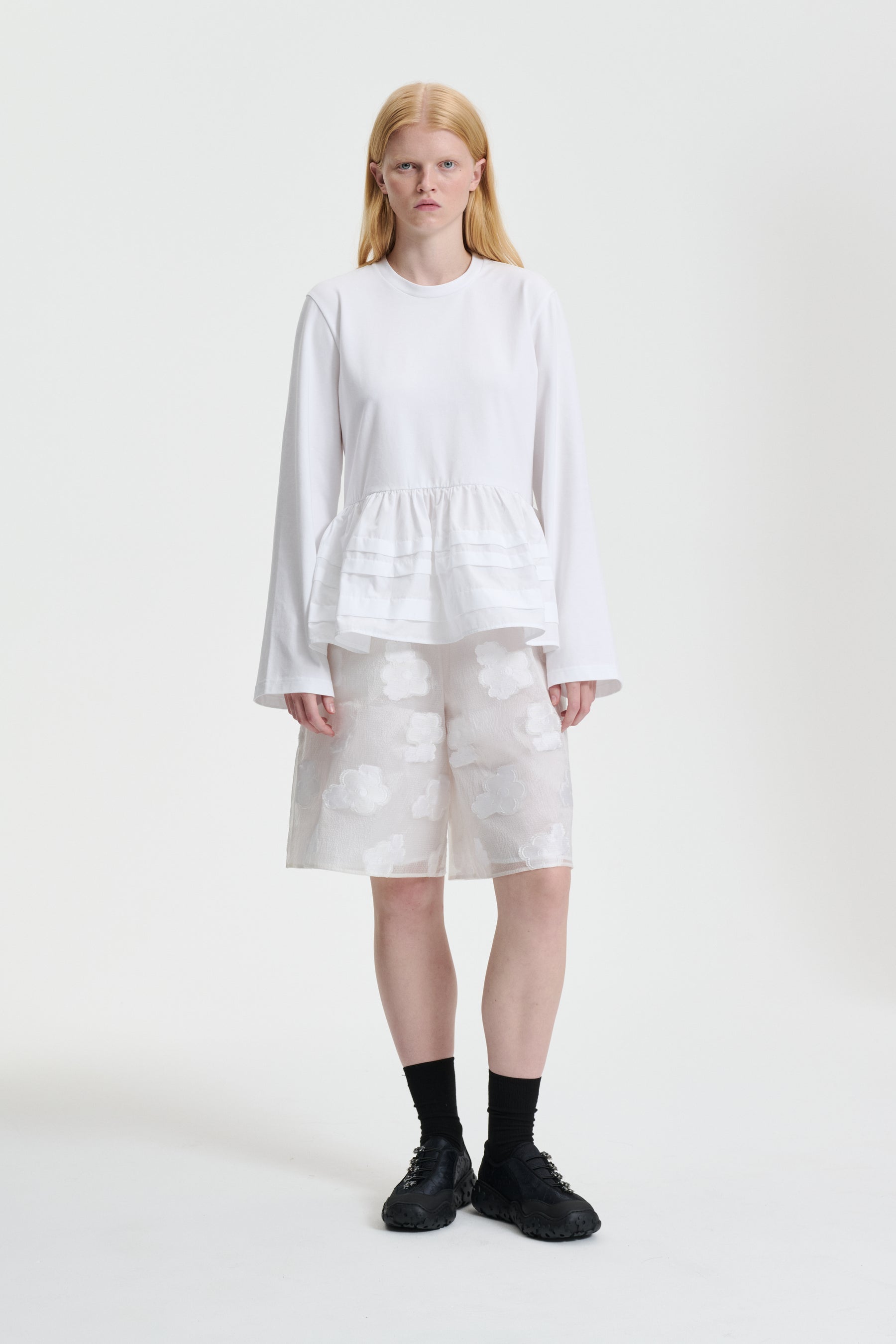 AUDREY | T-SHIRT JERSEY WHITE