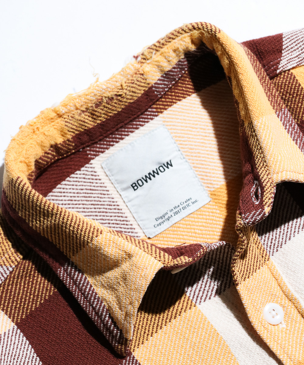 BOWWOW / GALAXY SYRUP FLANNEL SHIRTS – C.E.L.STORE NOTE