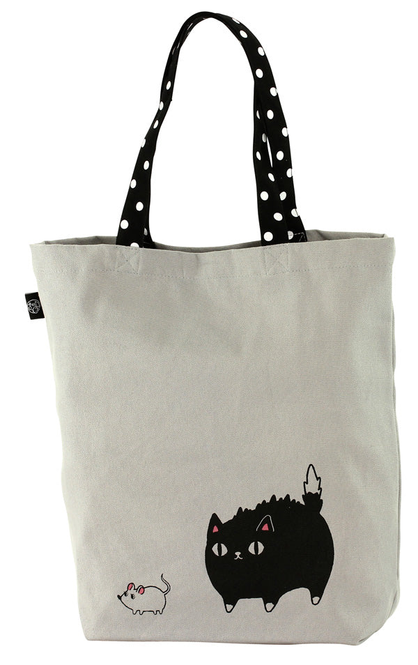 猫3兄弟 トートバッグ大【kuro】(13274) – 株式会社 セラミック藍
