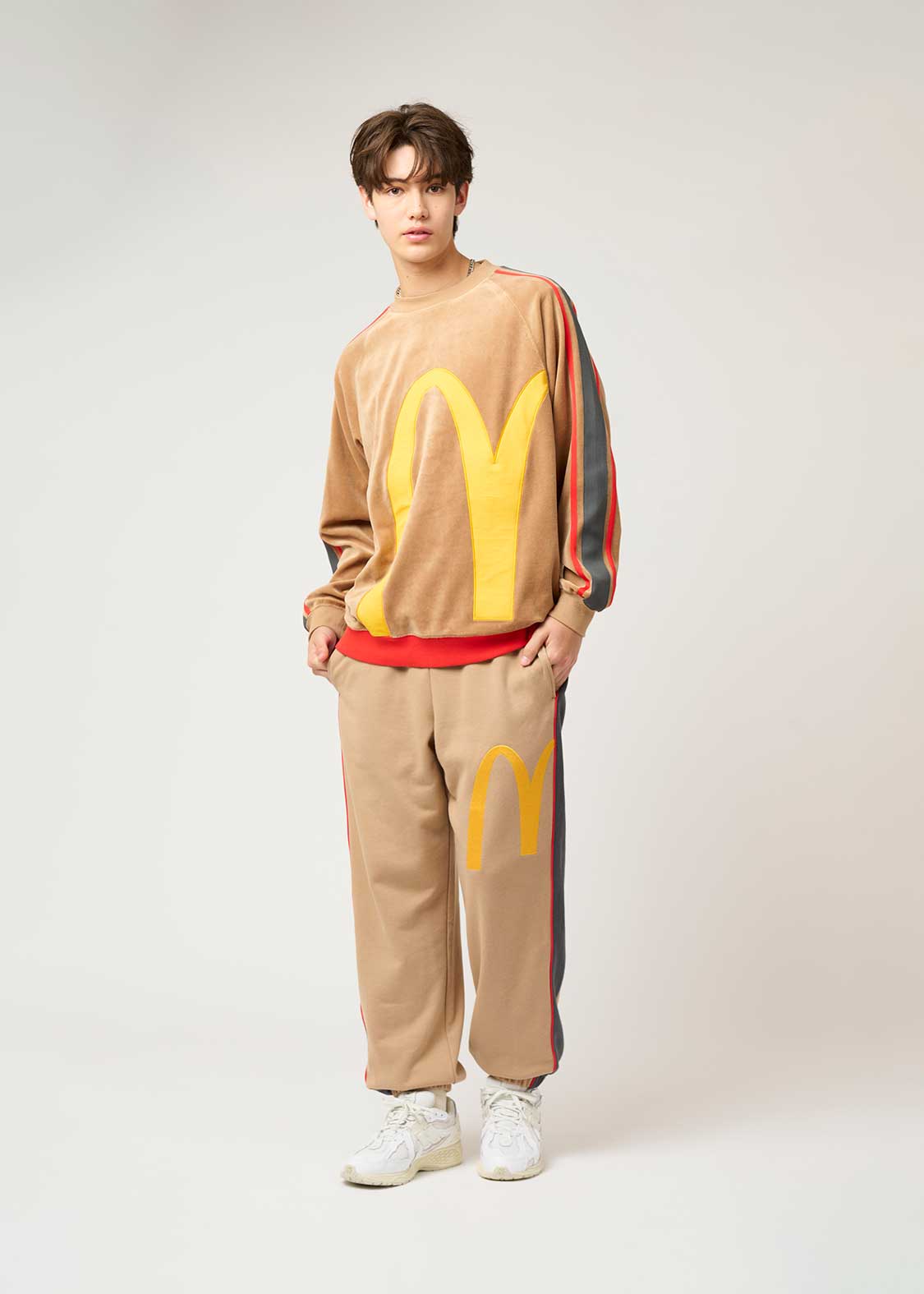 第4弾】マクドナルド｜ベロアトラックスウェット｜ユニセックス