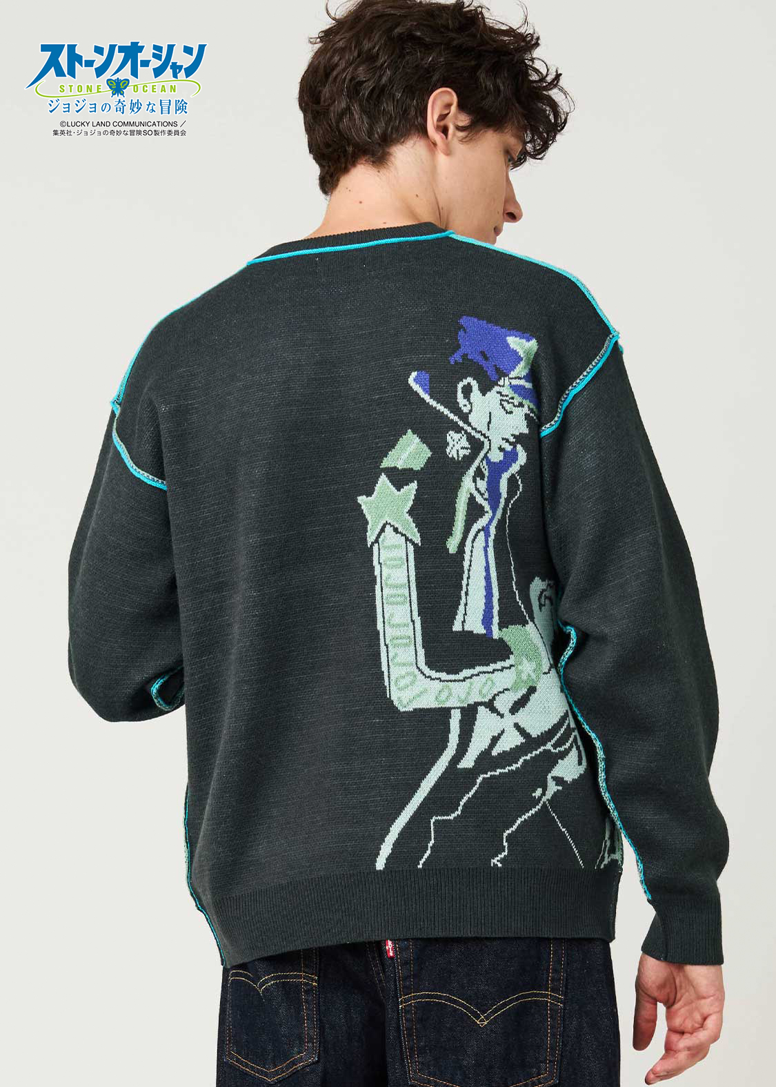 ジョジョの奇妙な冒険｜メンズニット・カーディガン｜グラニフ(graniph