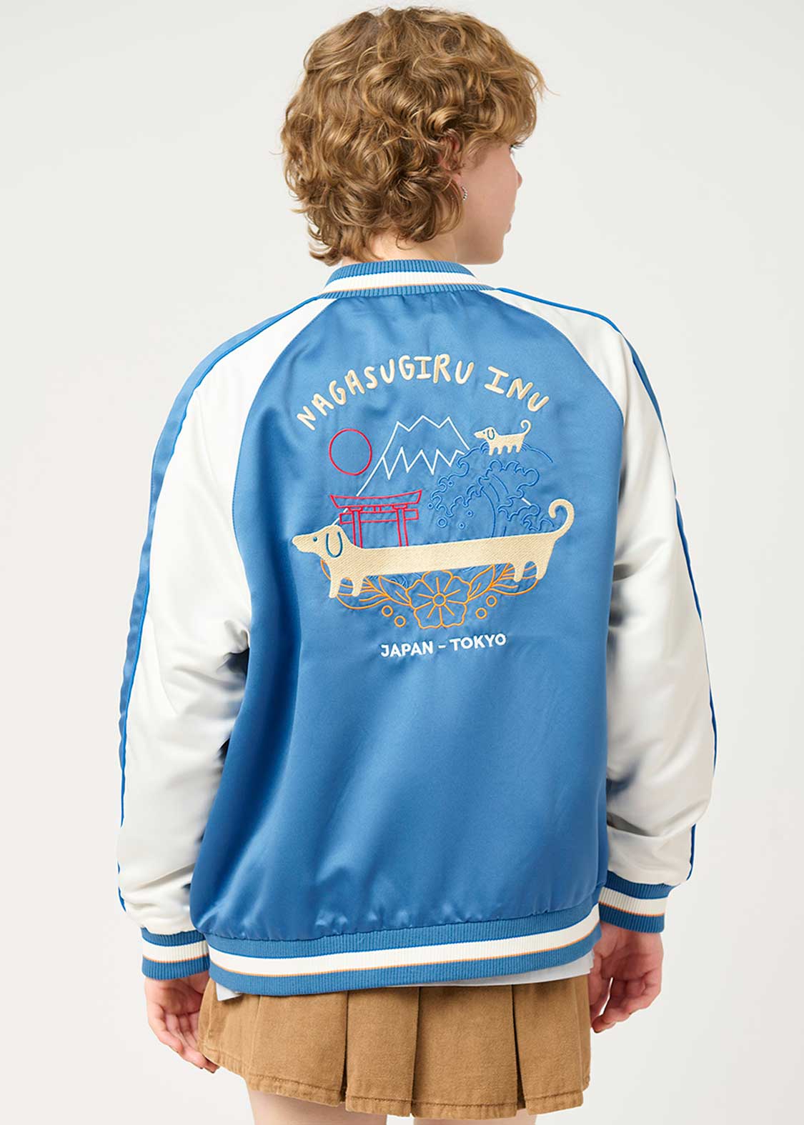 ナガスギルイヌ インジャパン｜スカジャン｜ユニセックス｜グラニフ