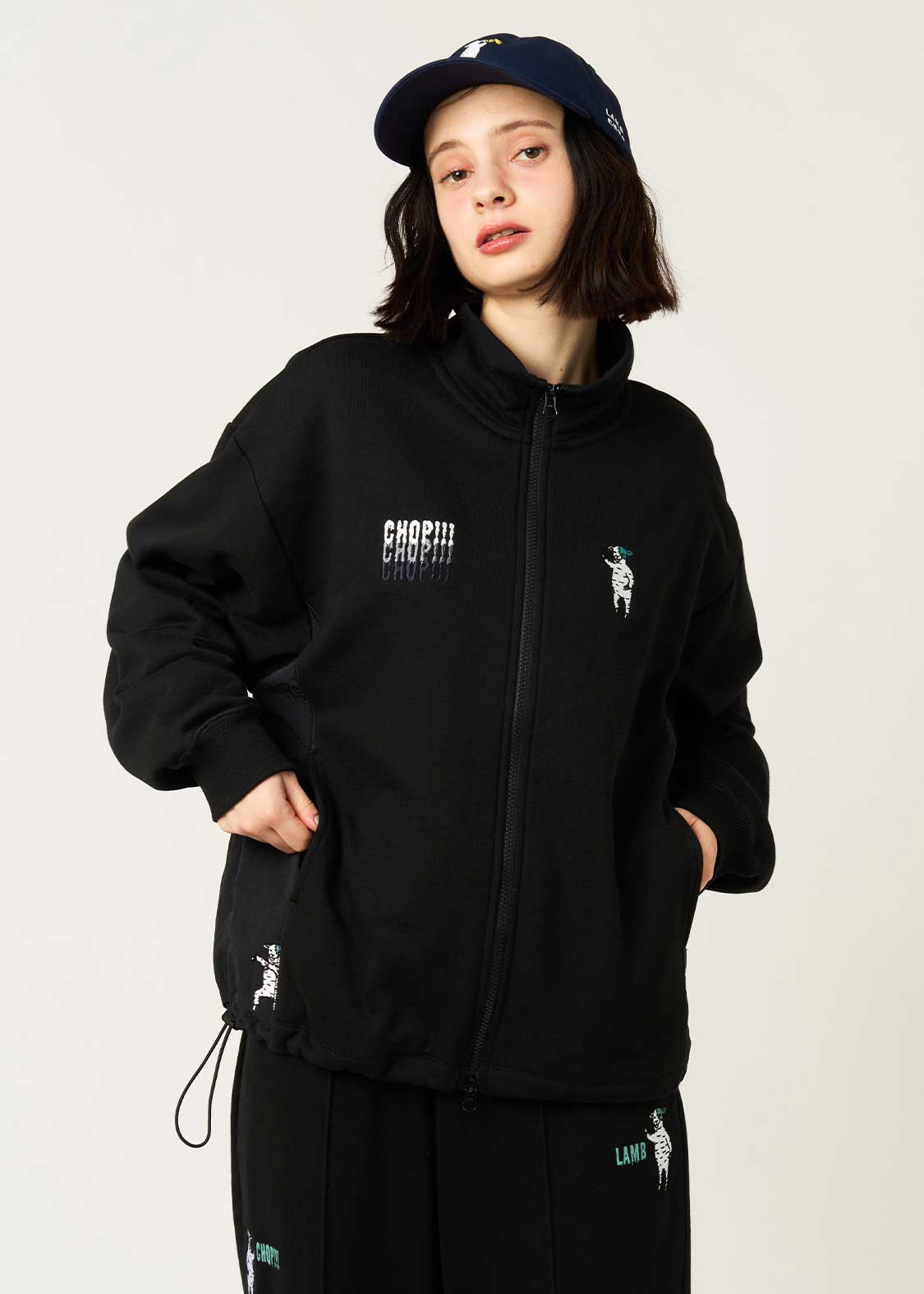 ラムチョップホラーダンス｜スタンドジップブルゾン｜ユニセックス