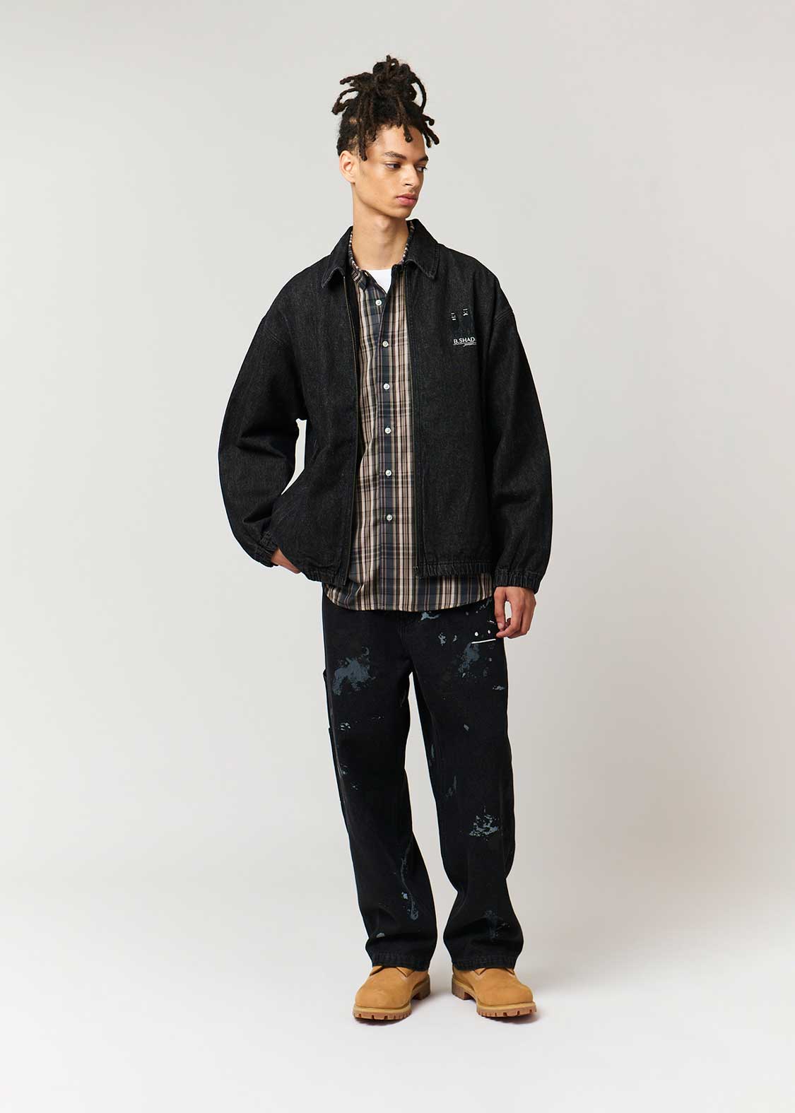 ビューティフルシャドージェントルメン｜デニムスイングトップ｜ユニ