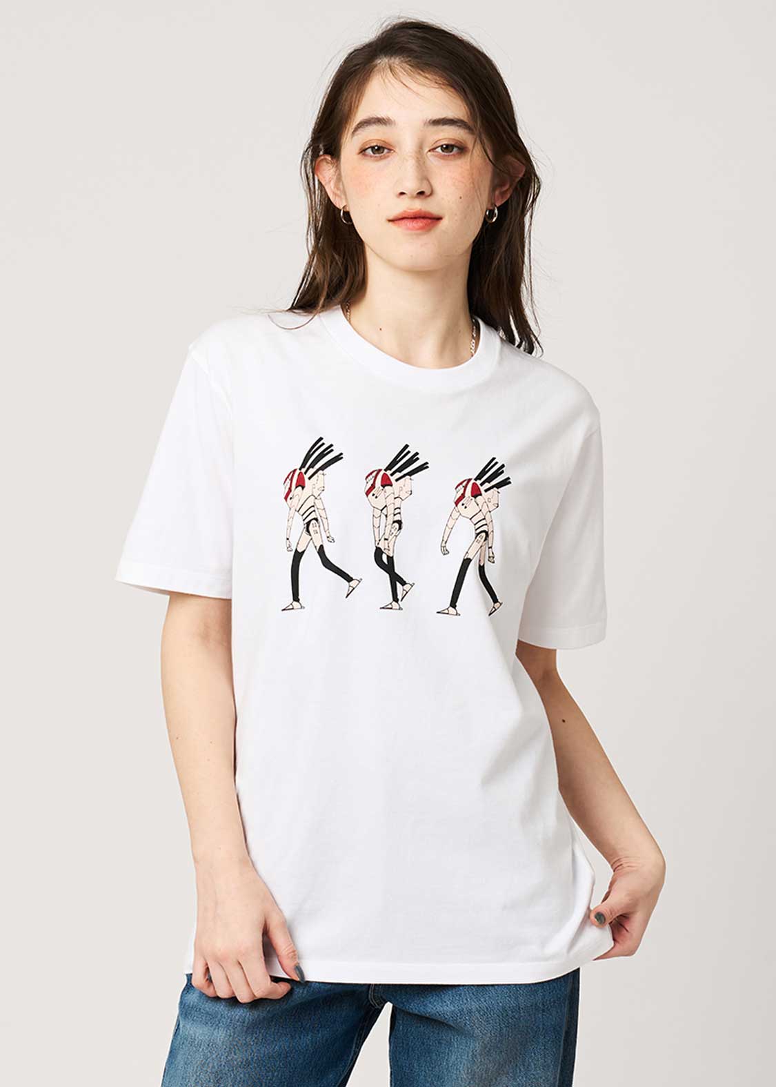 使徒、襲来」｜ルーズシャツ｜ユニセックス｜グラニフ(graniph)公式