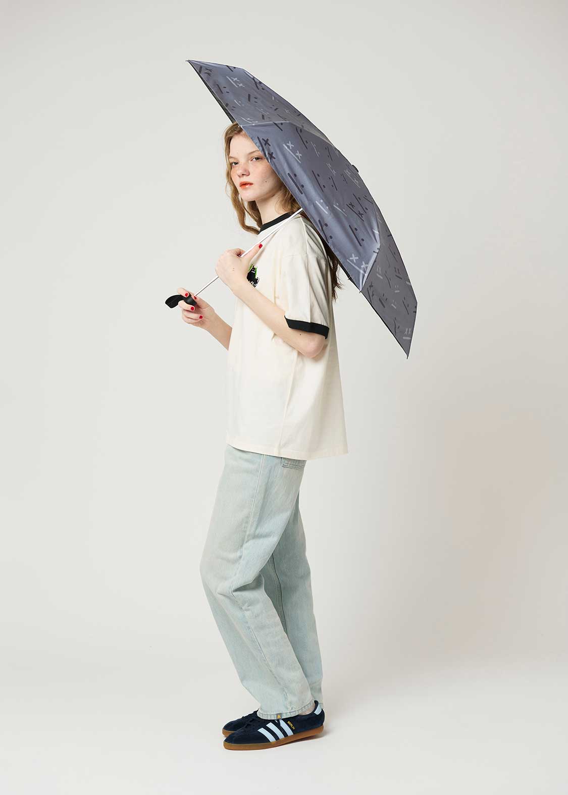 ビューティフルシャドーズーム｜晴雨兼用 折りたたみ傘 53cm｜ユニ