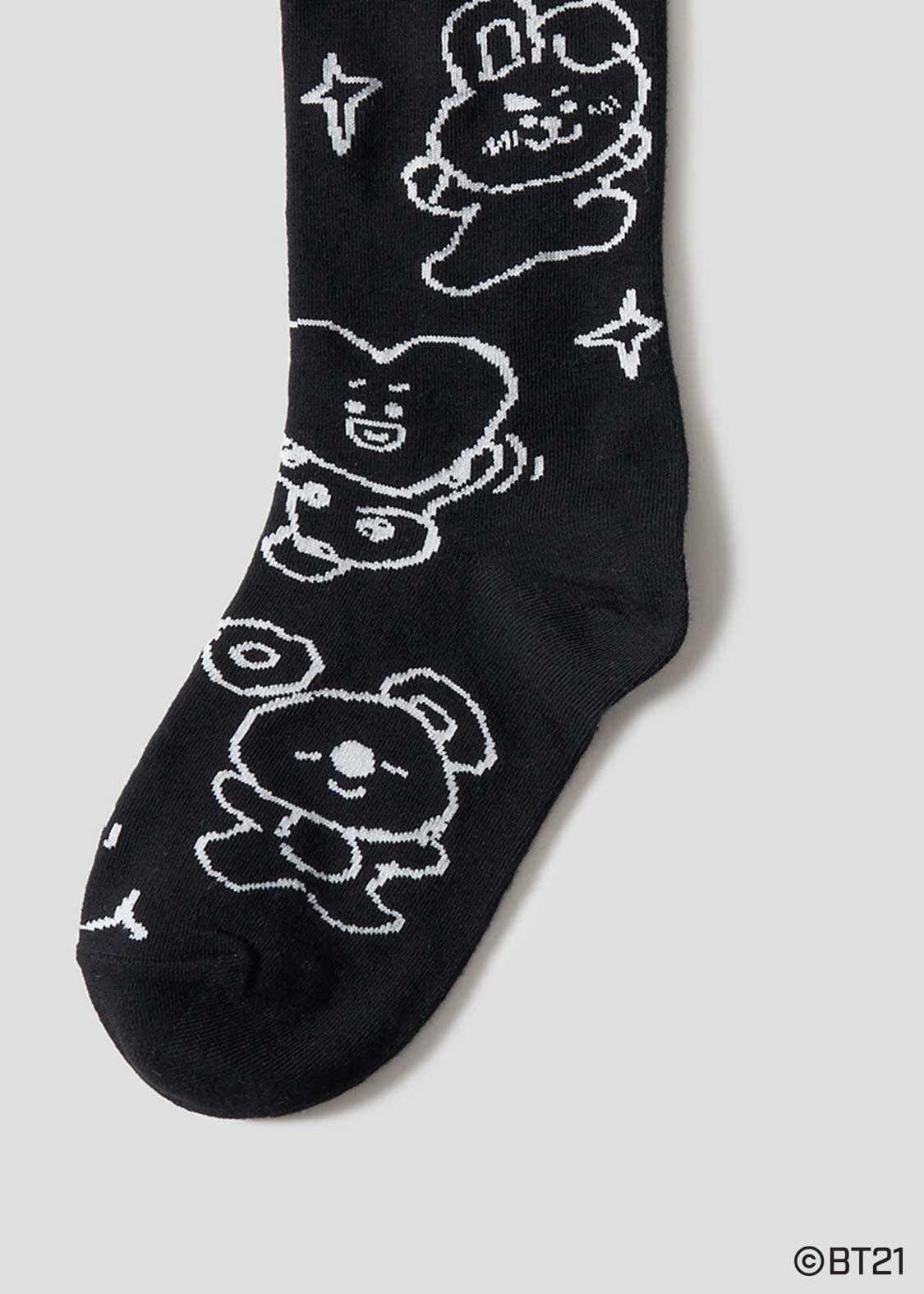 BT21 スケッチ｜ミドルソックス｜ユニセックス｜グラニフ(graniph)公式