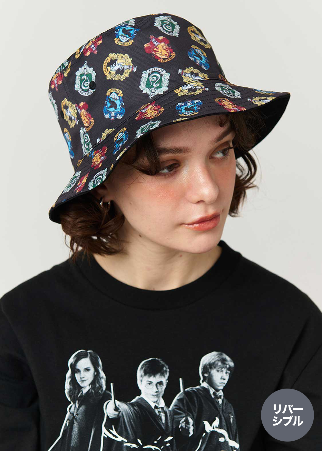 組分け帽子｜リバーシブルバケットハット｜ユニセックス｜グラニフ