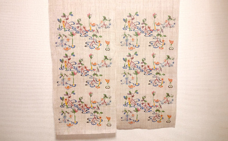 暖簾 マングローブ 【藤﨑紅型工房】 伝統 工芸 民芸 紅型 びんがた