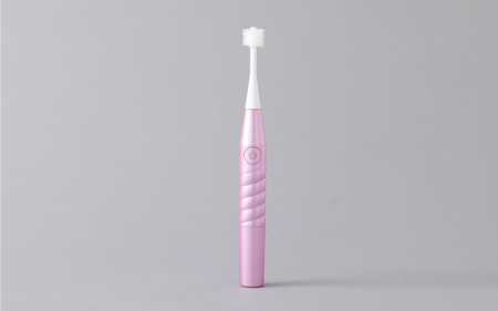 360度毛電動歯ブラシ「POPOTAN TWISty for ADULT」 ピンク | 大阪府東