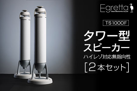 スピーカー オーディオ 全方位 無指向性 Egretta エグレッタ TS1000F