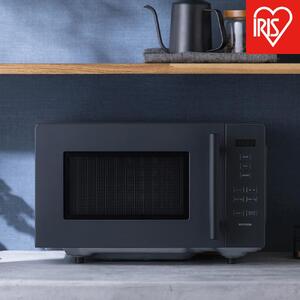 電子レンジ アイリスオーヤマ 18L IMB-F187-H グレー ｜ 電子レンジ 新