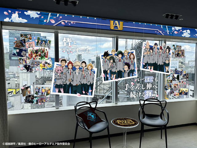 ヒロアカ」“最終決戦”や1年A組が客室デザインに！渋谷エクセルホテル