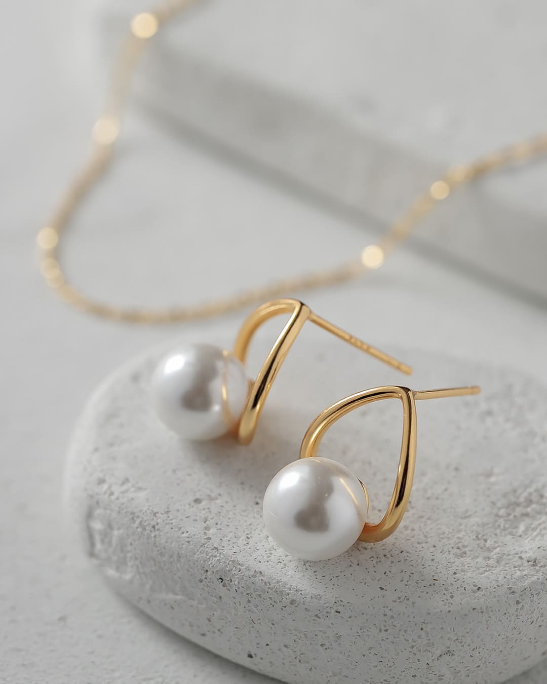 再入荷予定あり＞【S925】1粒淡水パールドロップピアス – ChooMia