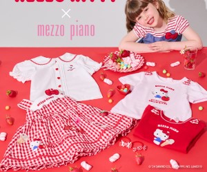 メゾ ピアノ」ブランド創立35周年＆ハローキティ50周年を記念した