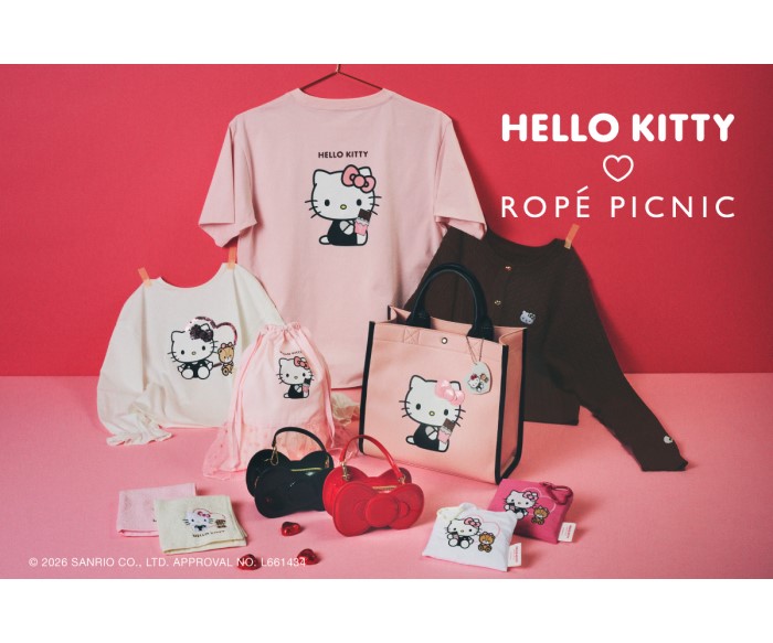 ハローキティ」×「近沢レース店」×「ユナイテッドアローズ」トリプル