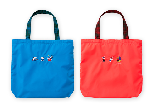 ファミリアの「ファミちゃん」がアートなアイテムに！エコバッグや