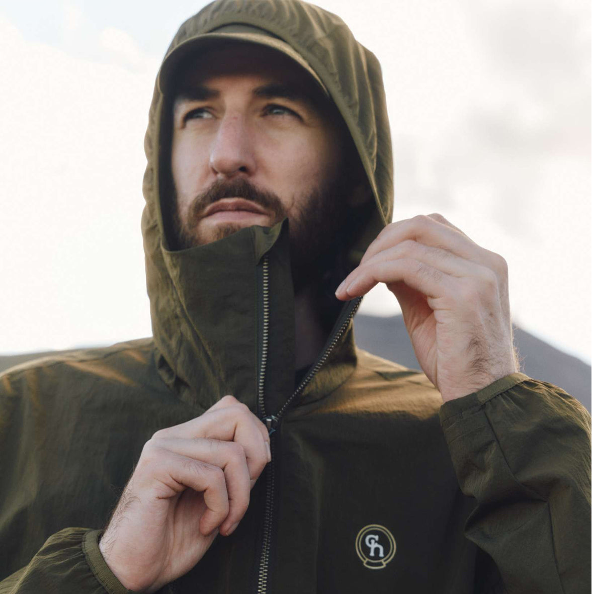 LIMONTA D/WASHER NYLON ZIP UP PARKA