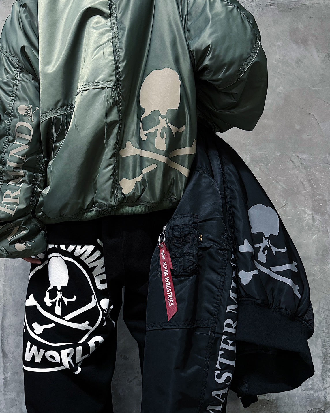MASTERMIND】「ALPHA INDUSTRIES」とのコラボアイテムが20時より