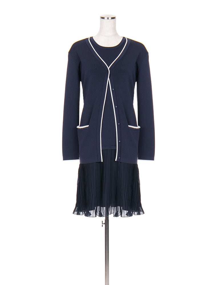 パールラインニットワンピース |【公式】Chestyオンラインショップ