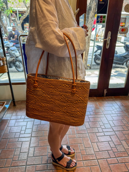 バリ島でアタのバッグやランチョンマットを買うなら「アシタバ