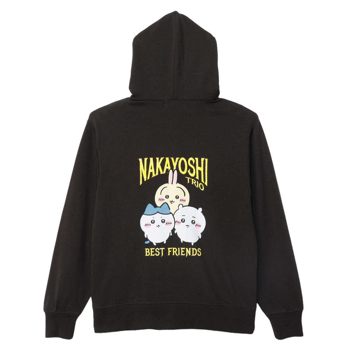 ちいかわ ZIPパーカー 仲良しトリオ スミ | ちいかわマーケット 公式