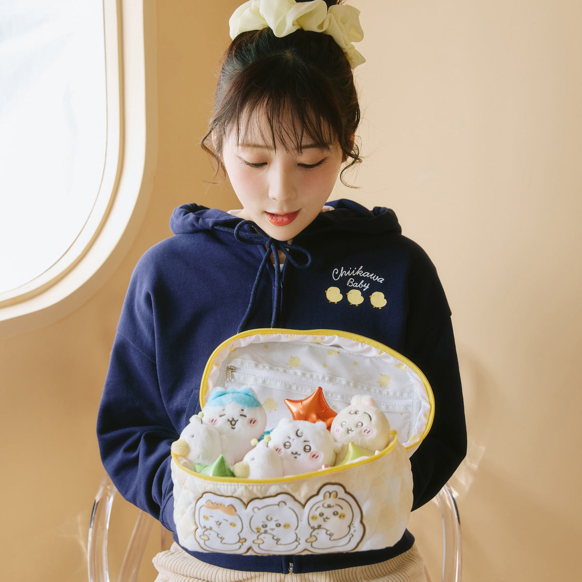 ちいかわ Chiikawa Baby マルチポーチ おまる イエロー | ちいかわ