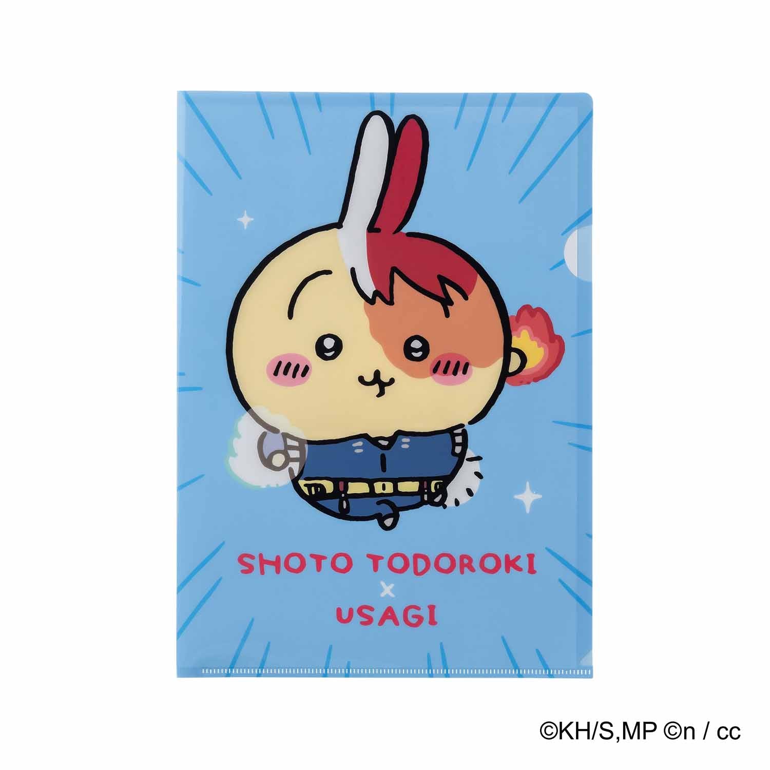 僕のヒーローアカデミア×ちいかわ A4クリアファイル（轟焦凍×うさぎ