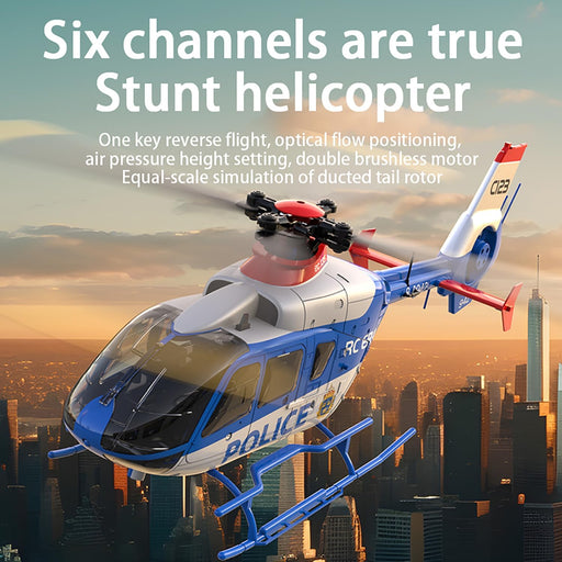 RC ERA C123 EC135 RC Helicopter – 1:36 Flybarless Brushless Model