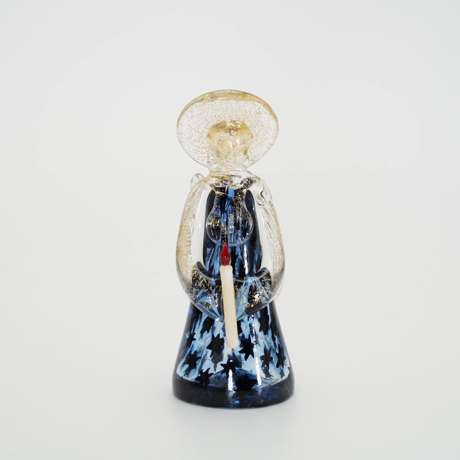 ムラーノガラス（ベネチアングラス）「天使の灯」ブルー／ムリーネ – chisa