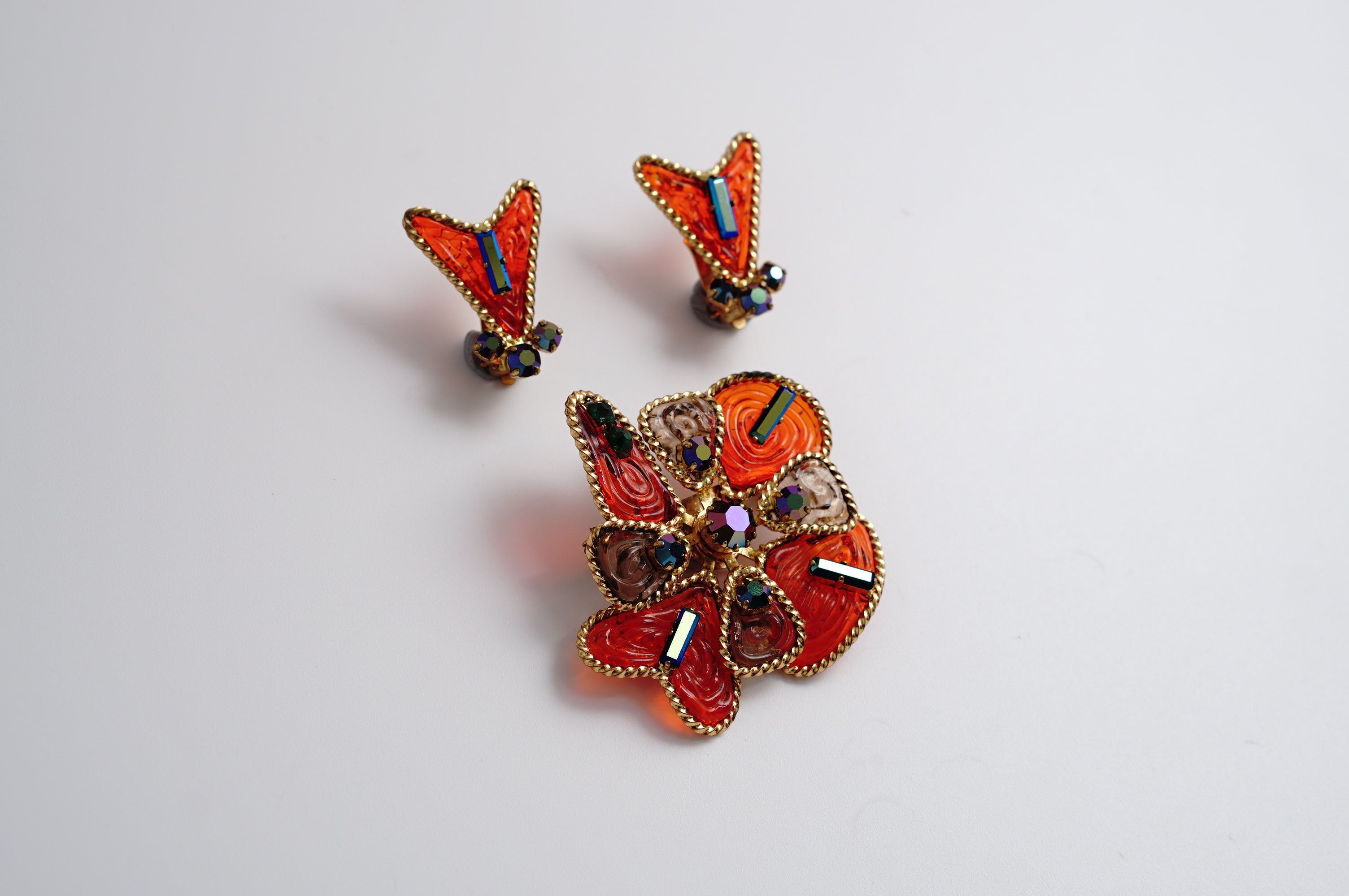 Dior（ディオール）ブローチ・イヤリングセット／ヴィンテージ