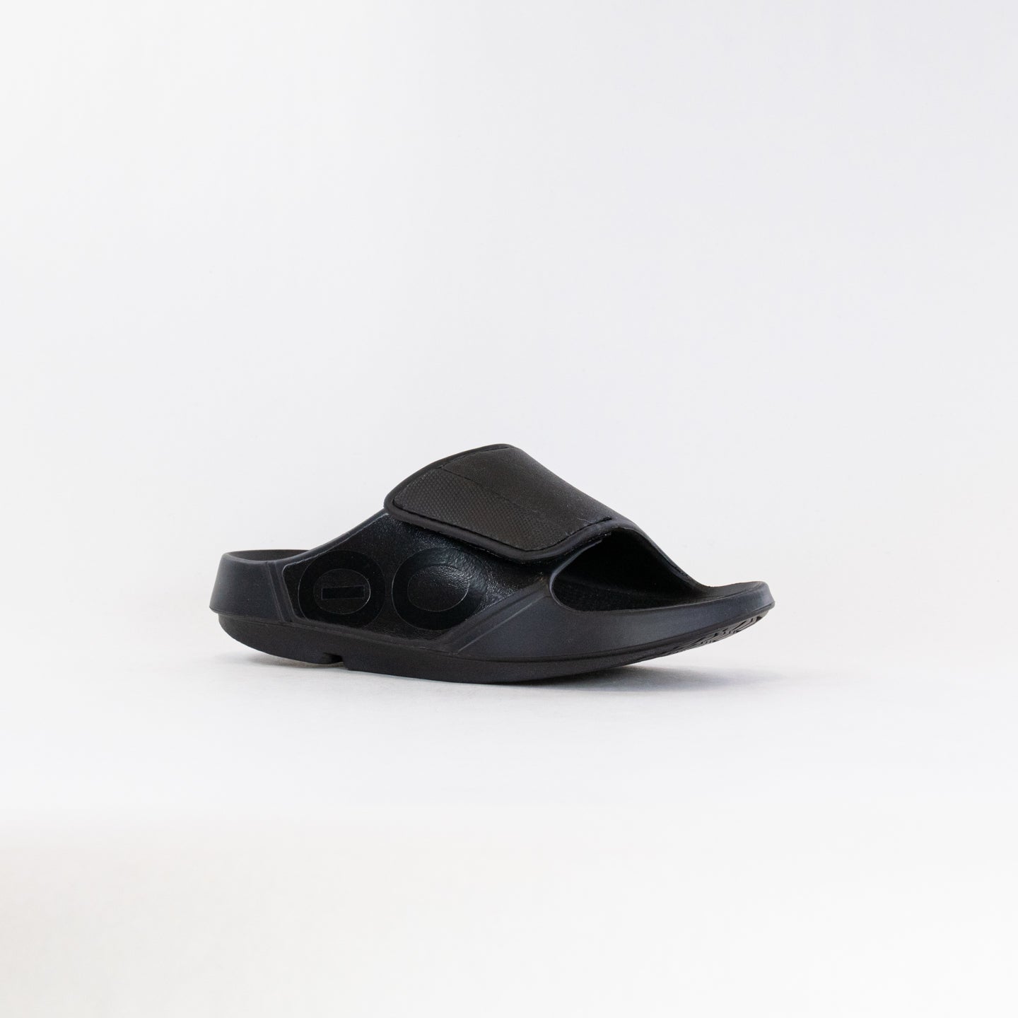 OOFOS OOahh Sport Flex Sandal (Unisex) - Matte Black – Chiappetta