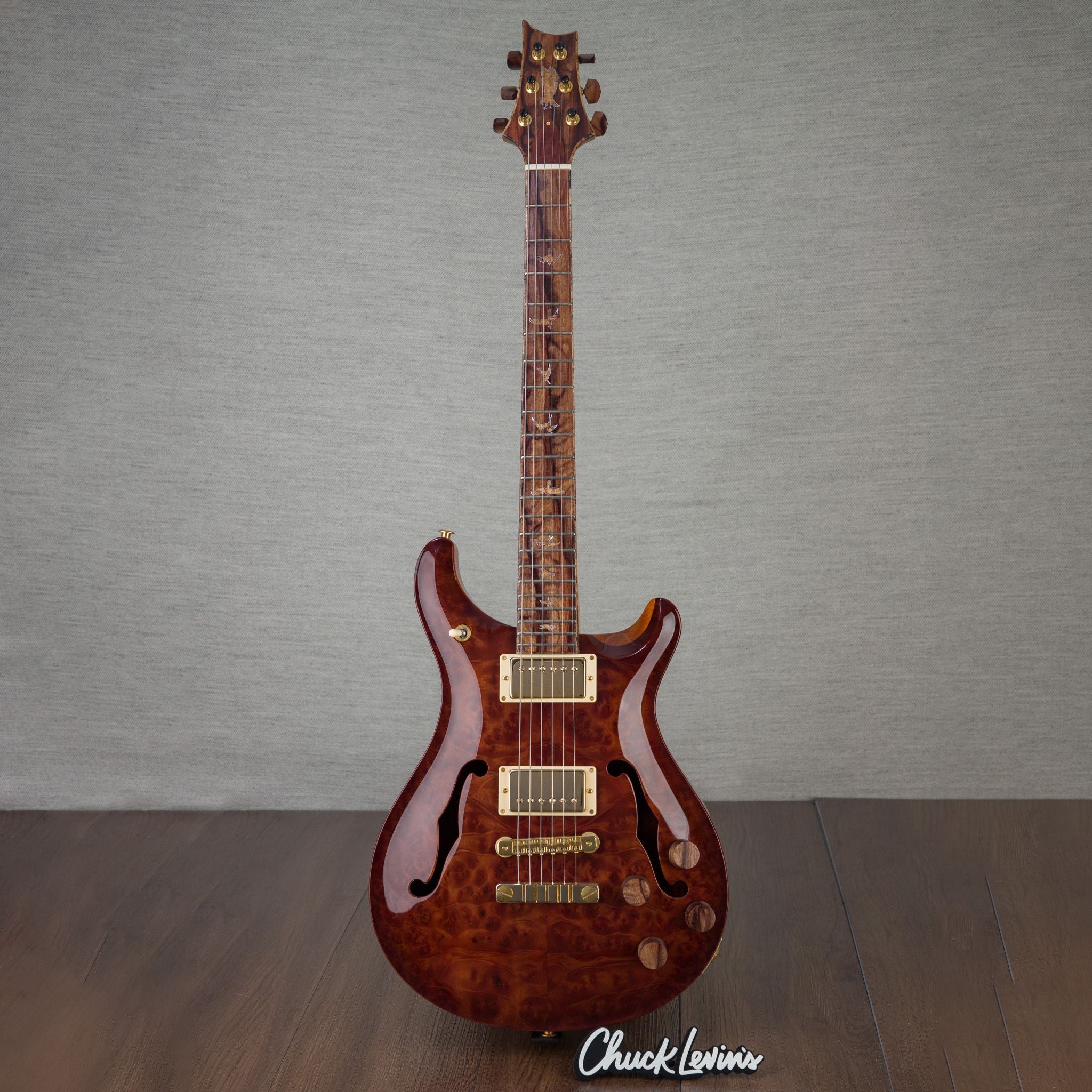 PRS Private Stock Hollowbody II McCarty 594 - Camphor Burl Natural