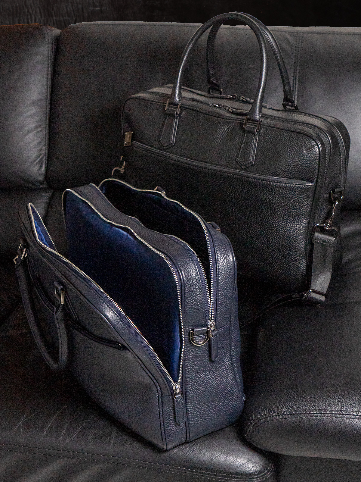エメリーⅡ2way ダブルブリーフケース | ビジネスバッグ（革