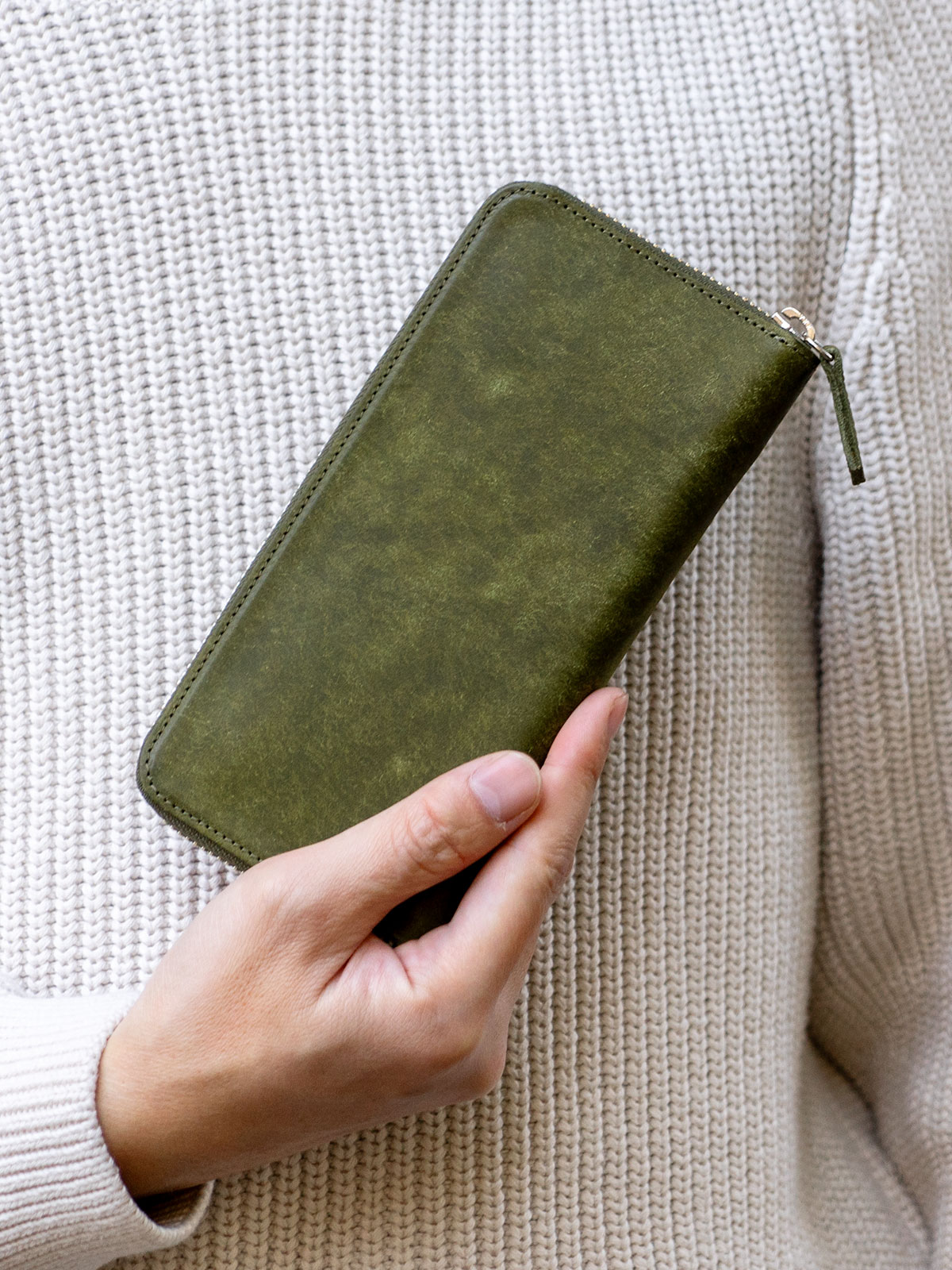 カ*ス様 新品未使用 CIMABUE ラウンドファスナー長財布 イタリアン