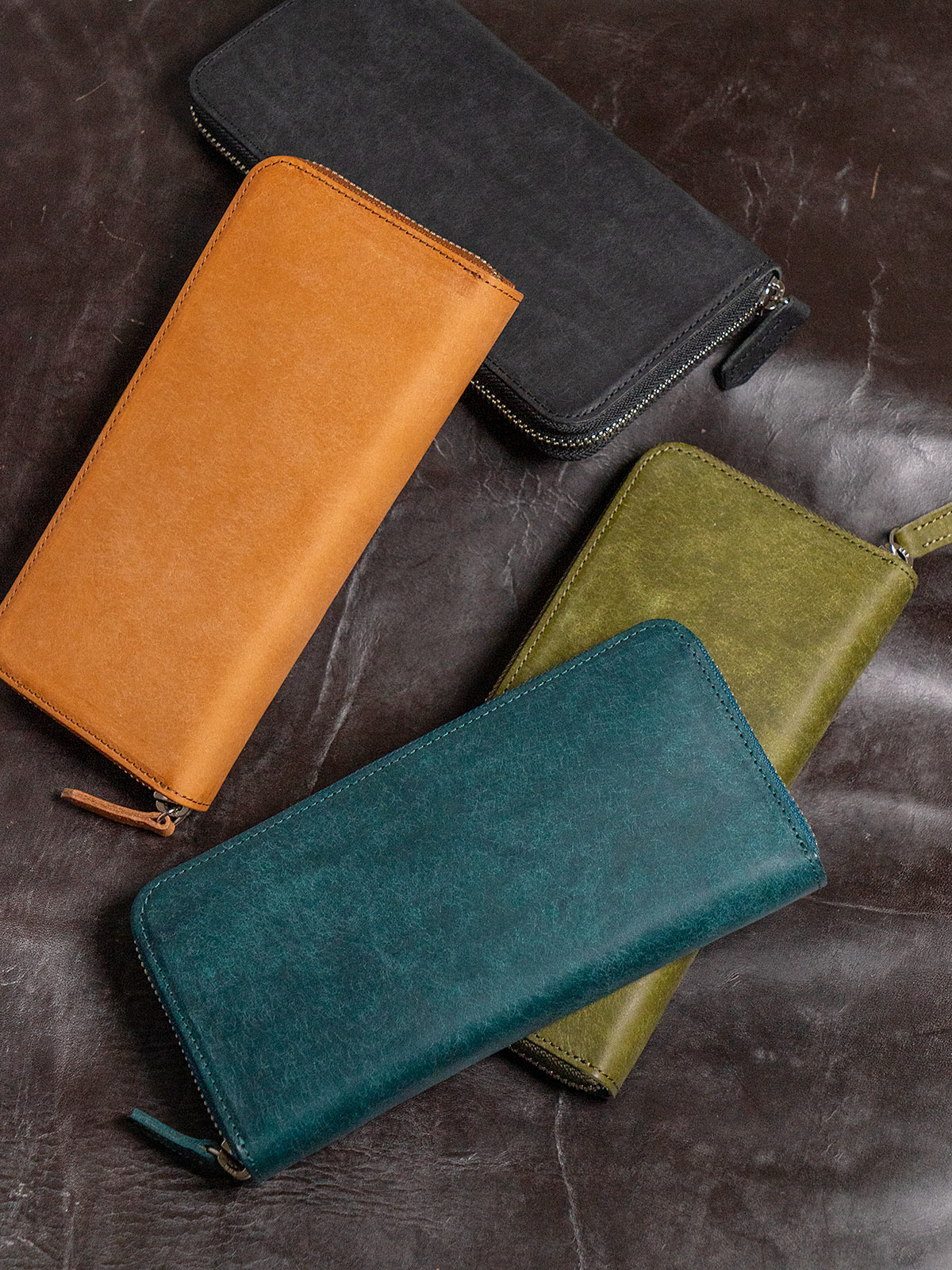 カ*ス様 新品未使用 CIMABUE ラウンドファスナー長財布 イタリアン