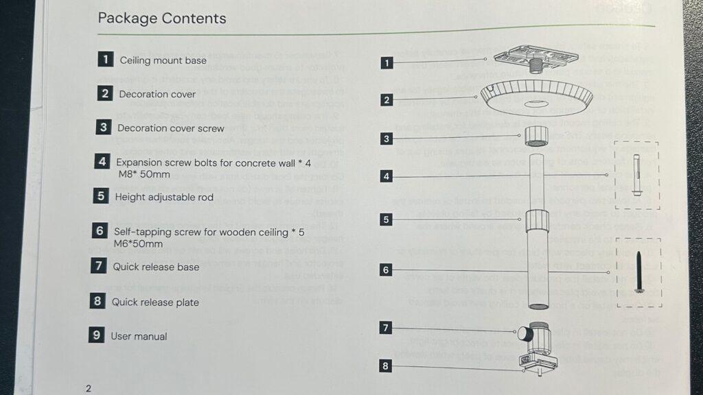 VisionMaster Pro2を専用金具で天吊り【位置計算/取り付け手順を丁寧に