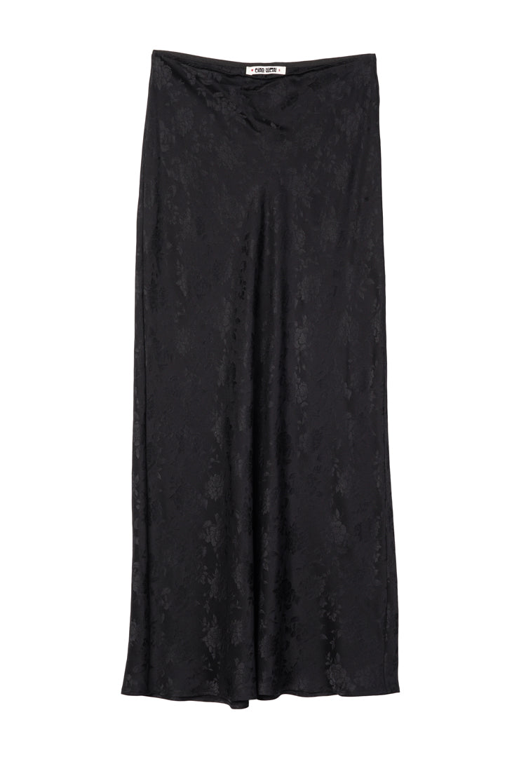 Concetta Black Jacquard Skirt – Ciao Lucia