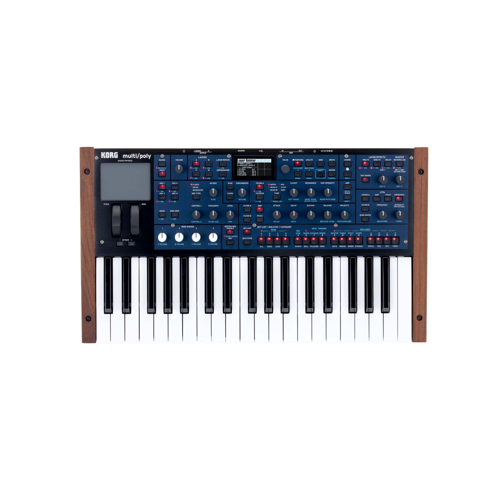 Korg multi/poly Analog Modeling Synthesizer – Cicada Sound