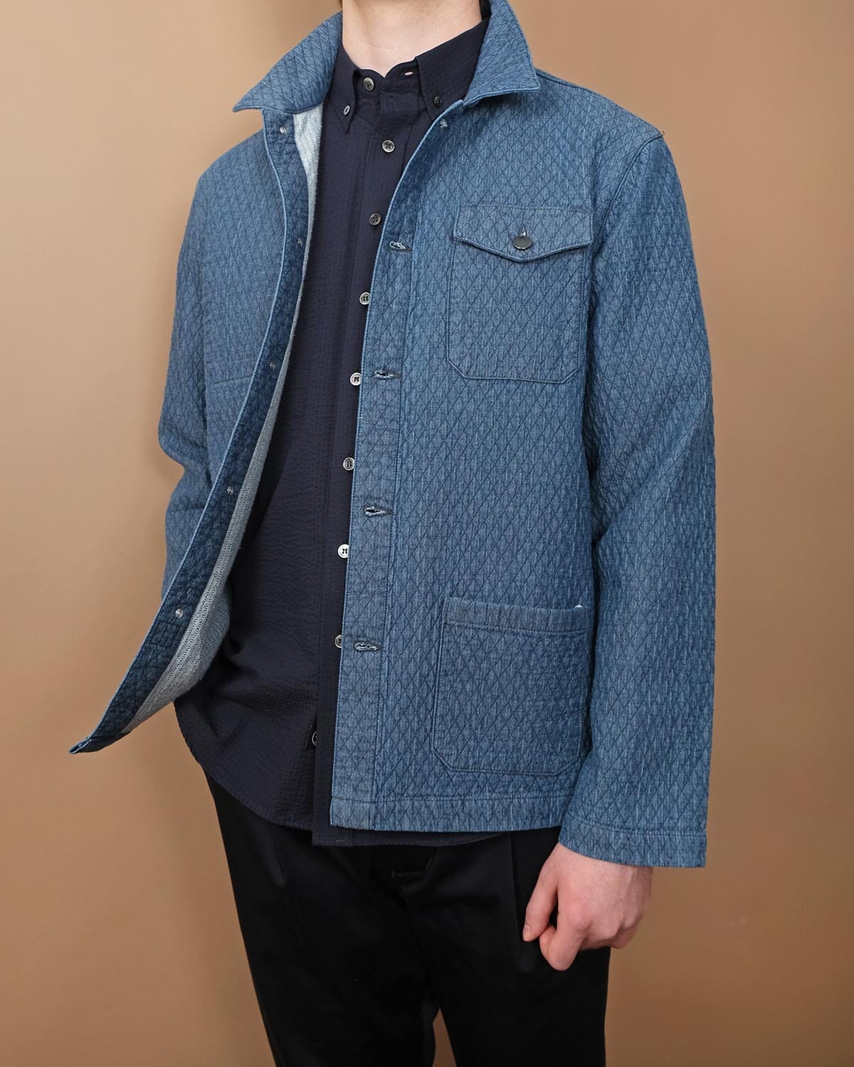 Outclass - Quilted Chambray Chore Coat – City Workshop Men's