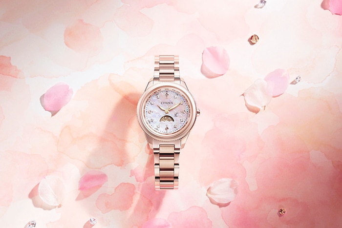 シチズン クロスシー』daichi collection 「春を彩る桜」を表現した