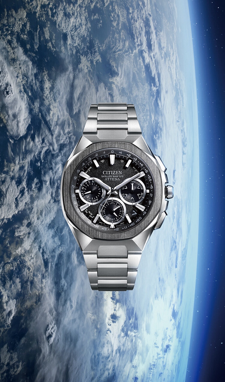 挑戦に、揺るぎない1秒を。|ATTESA（アテッサ）[CITIZEN-シチズン]