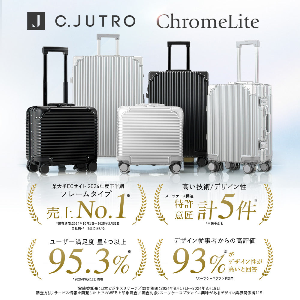 新技術ダブル搭載_ChromeLite×UltraCush】2025年新型モデルChromeLite