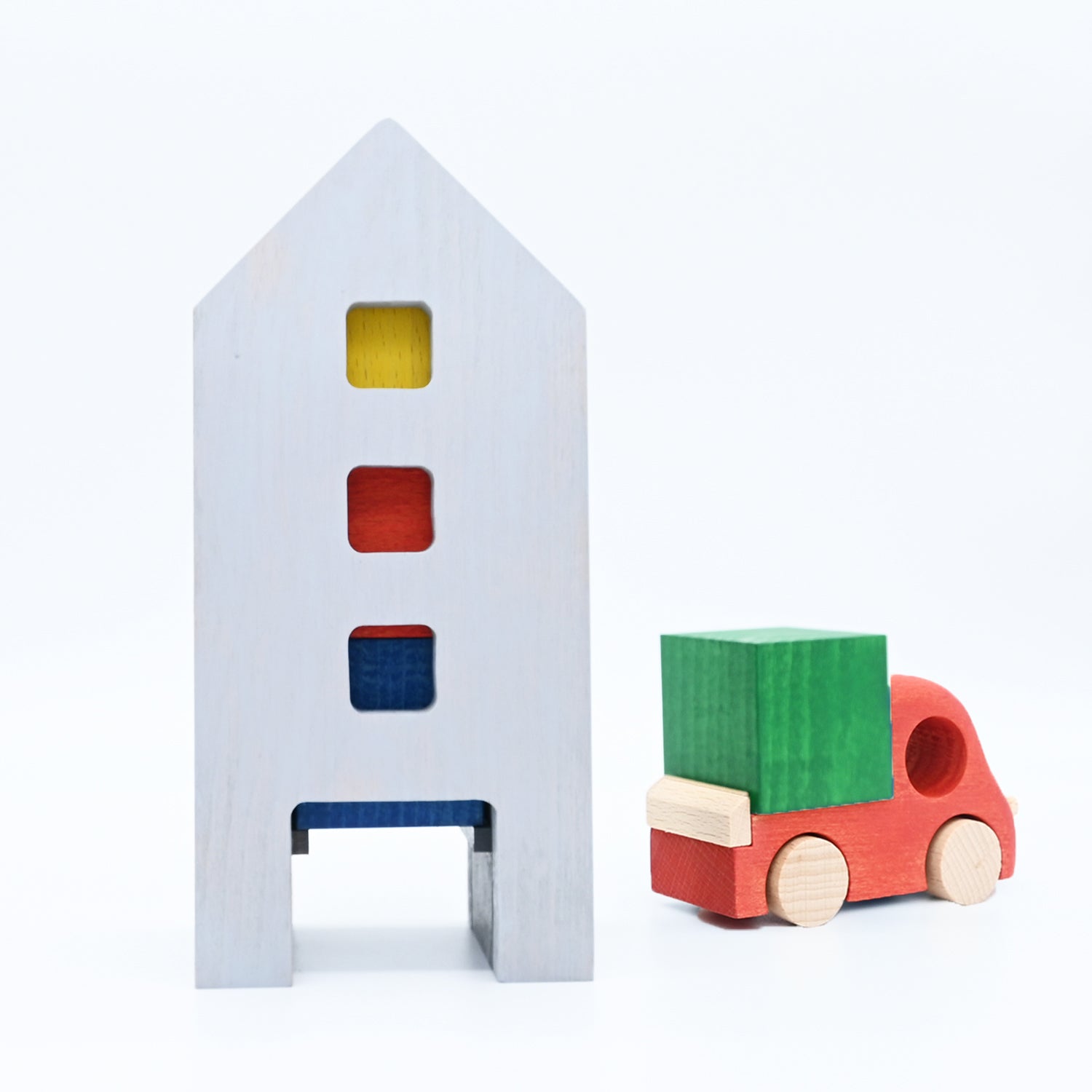 Tuminy 中くらいのおうちセット｜木のおもちゃ通販｜Comomg（こまむぐ