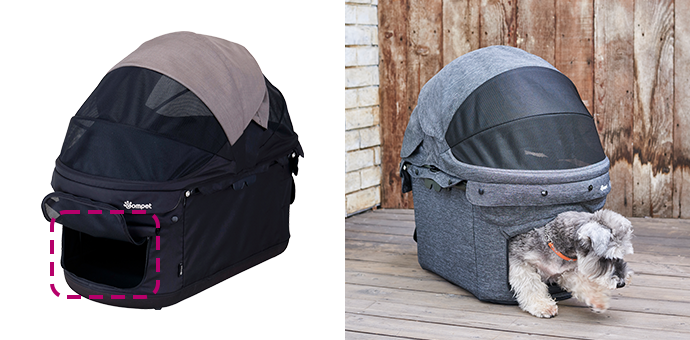 ペットカート｜ミリクラン アルファ ロング｜コムペット（compet）