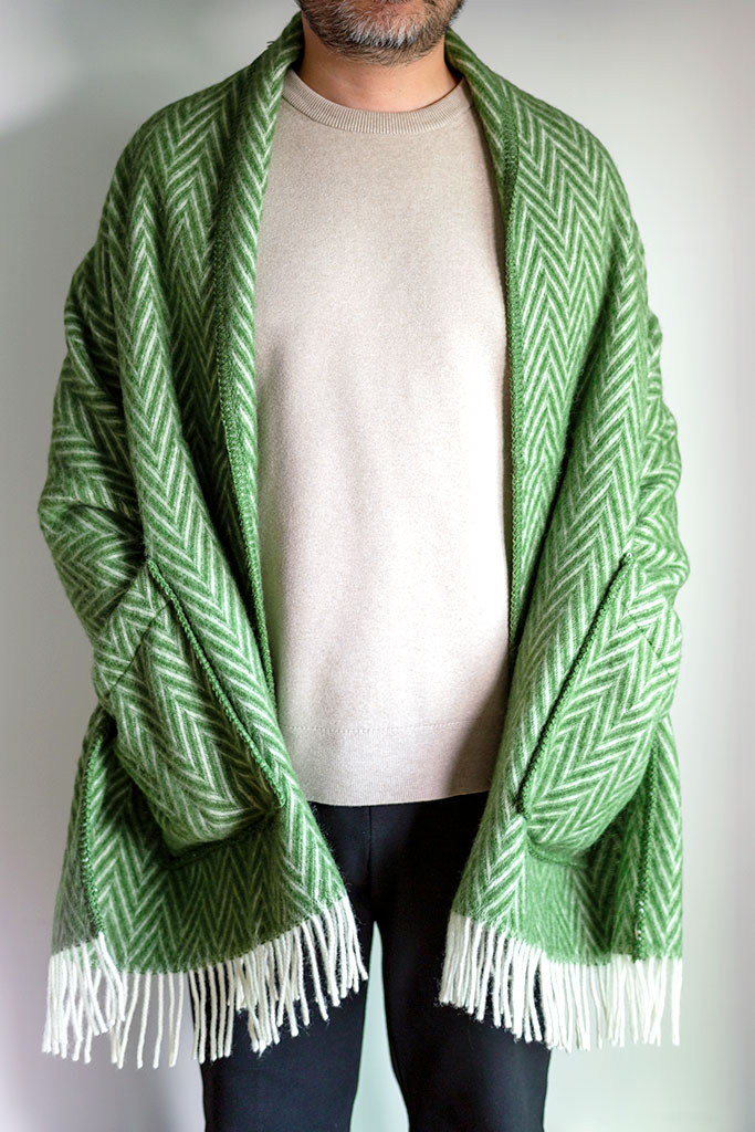 LAPUAN KANKURIT ラプアンカンクリ｜ポケットショール IIDA COMFOTA