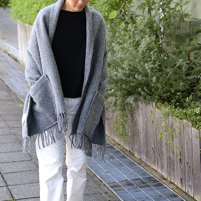 LAPUAN KANKURIT ラプアンカンクリ｜ポケットショール UNI COMFOTA