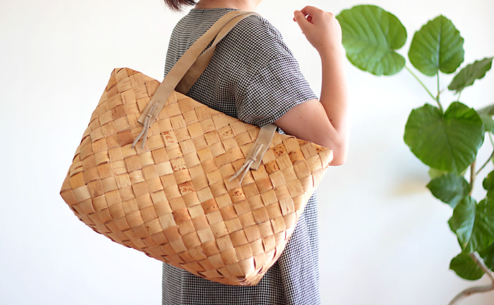 白樺かご/トートバッグ・L COMFOTA 北欧雑貨店