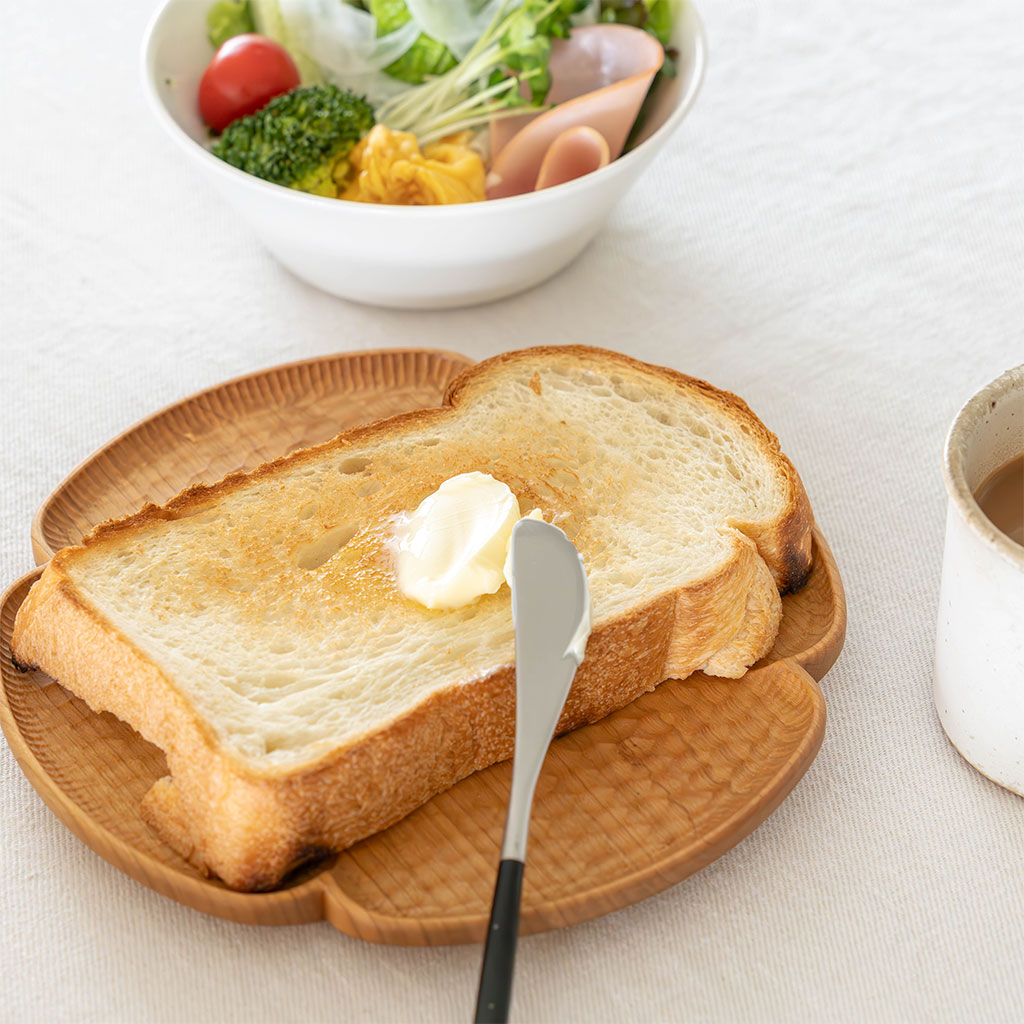 高塚和則｜さくらの花形パン皿（20cm） COMFOTA 北欧雑貨店