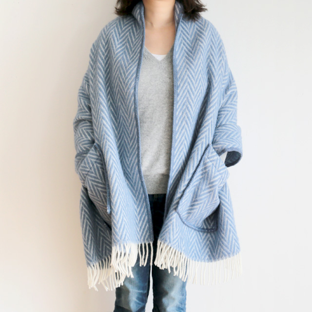 LAPUAN KANKURIT ラプアンカンクリ｜ポケットショール IIDA COMFOTA